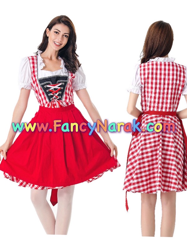 ชุดยุโรป ชุดเยอรมัน ผู้ใหญ่ ชุดบาวาเรี่ยน german bavarian oktoberfest