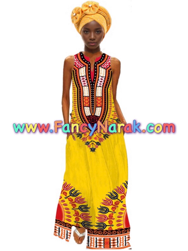 ชุดแอฟริกัน  พร้อม หมวกหรูหรา แอฟริกา africa African