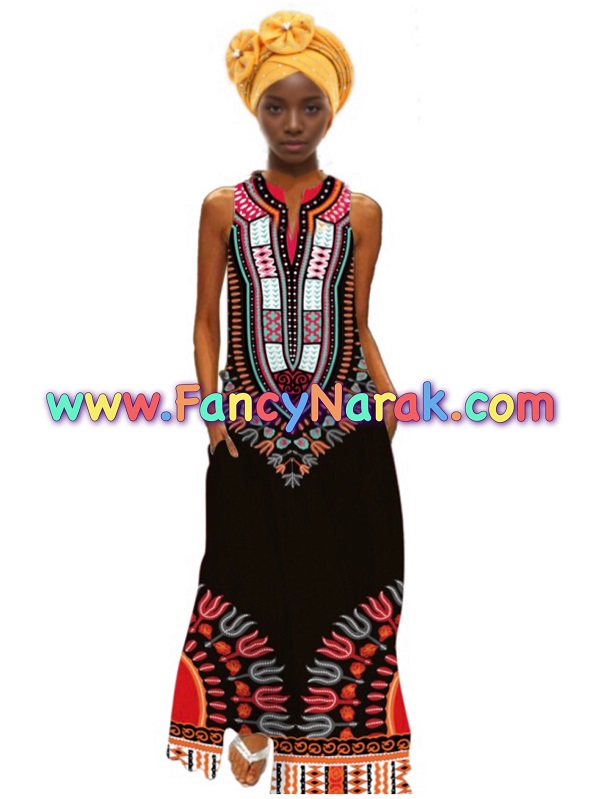 ชุดแอฟริกัน  พร้อม หมวกหรูหรา แอฟริกา africa African