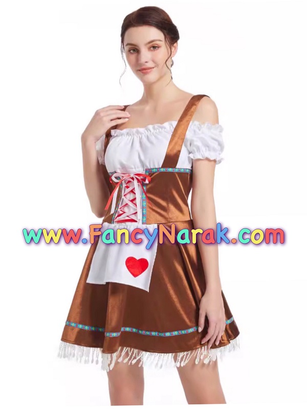 ชุดยุโรป ชุดเยอรมัน ผู้ใหญ่ ชุดบาวาเรี่ยน german bavarian oktoberfest